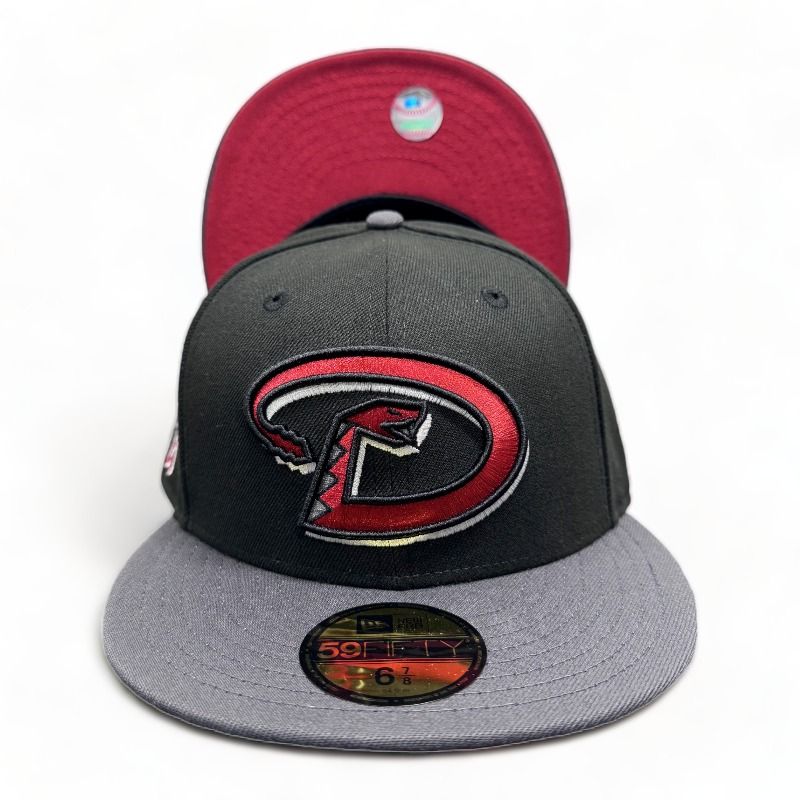 Arizona Diamondbacks Black Hat God 5 Arrival Fitted World 1803 1998 ...