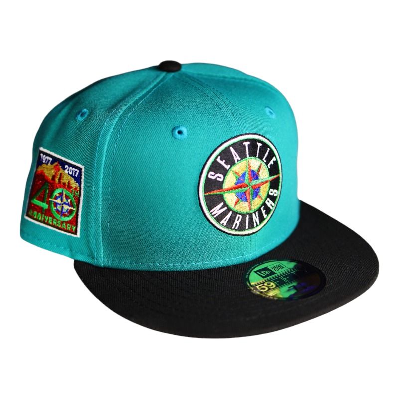 Seattle Mariners Northwest Green Two Tone 40th Aniv Patch Gray UV