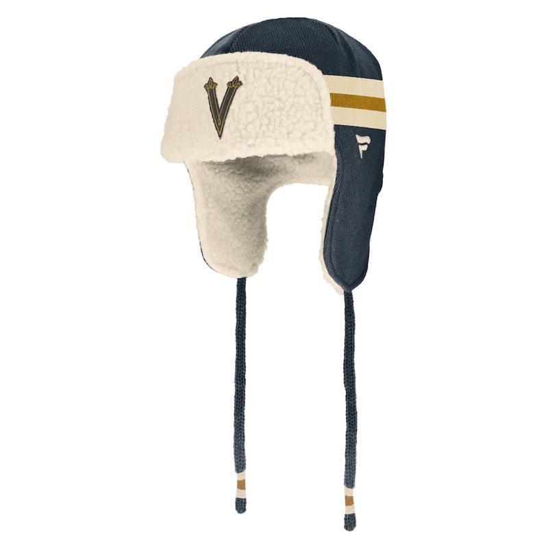 Vegas Golden Knights Charcoal Cream 2024 NHL Winter Classic Trapper Hat