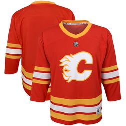 Youth Calgary Flames Red Home NHL Jersey