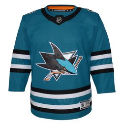 Youth San Jose Sharks Teal NHL Jersey