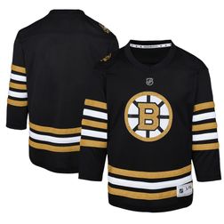 Youth Boston Bruins Black 100th Anniversary NHL Jersey