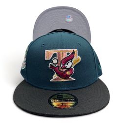 Toronto Blue Jays Dark Green Hat God 5 Arrival Jay9fitteds 30th Season Patch Gray UV 59FIFTY Fitted Hat