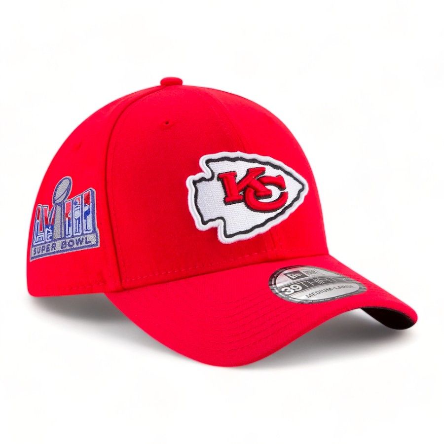 Kansas City Chiefs Red Super Bowl LVIII Side Patch New Era