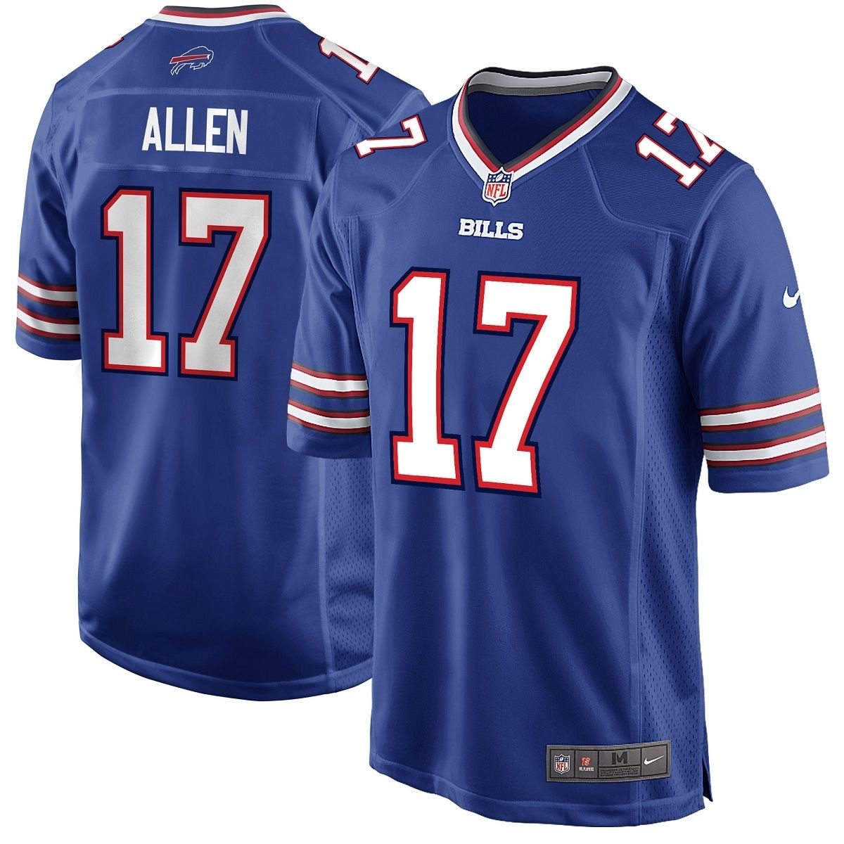 Buffalo Bills Josh Allen Blue Youth Nike Game Jersey