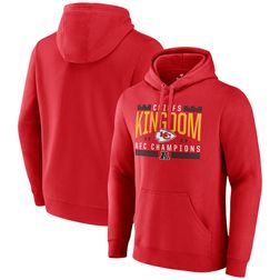 Kansas City Chiefs Red 2023 AFC Champions Hometown Pullover Hoodie