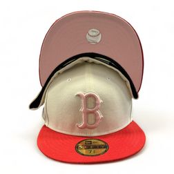 Boston Red Sox Chrome Red Valentine's 1999 ASG Patch Pink UV New Era 59FIFTY Fitted Hat