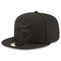 Toronto Blue Jays Black on Black Basic New Era 9FIFTY Snapback Hat