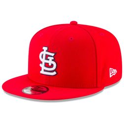 St. Louis Cardinals Red Team Color Basic New Era 9FIFTY Snapback Hat
