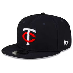 Minnesota Twins Navy Team Color Basic New Era 9FIFTY Snapback Hat