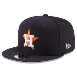 Houston Astros Navy Team Color Basic New Era 9FIFTY Snapback Hat