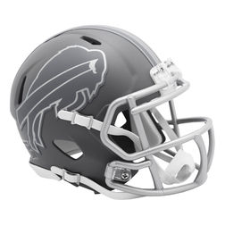 Buffalo Bills Slate Alternate Speed Mini Football Helmet