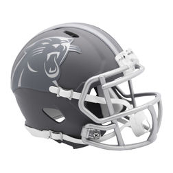 Carolina Panthers Slate Alternate Speed Mini Football Helmet