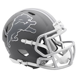 Detroit Lions Slate Alternate Speed Mini Football Helmet