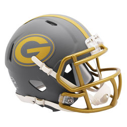 Green Bay Packers Slate Alternate Speed Mini Football Helmet