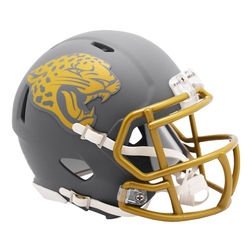 Jacksonville Jaguars Slate Alternate Speed Mini Football Helmet