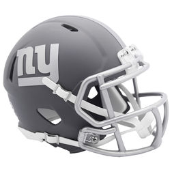 New York Giants Slate Alternate Speed Mini Football Helmet