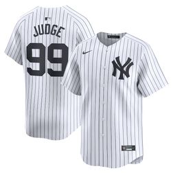 New York Yankees Aaron Judge Nike White Home Limited Player Jersey