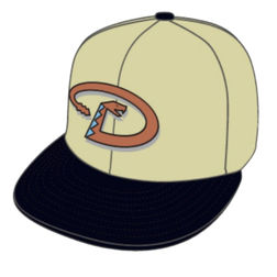 *PREORDER* Arizona Diamondbacks Preorder Madness Brown Black Two Tone 1998 Patch Gray UV 59FIFTY Fitted Hat