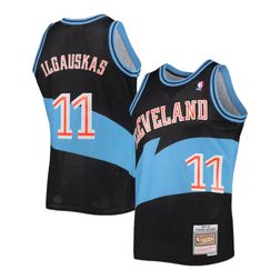 Cleveland Cavaliers Zydrunas Ilgauskas Mitchell & Ness 1997-98 Hardwood Classics Swingman Player Black Jersey