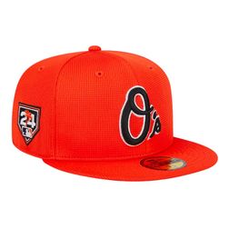 Baltimore Orioles Orange 2024 Spring Training Patch New Era 59FIFTY Fitted Hat