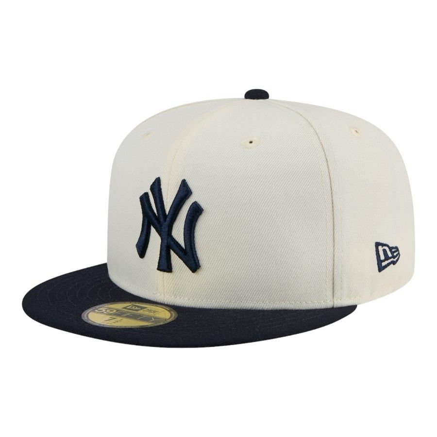 New Era New York Yankees Tonal 2-Tone Men Fitted Hat Navy main image 1