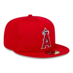 Los Angeles Angels Red 2024 Spring Training New Era 59FIFTY Fitted Hat