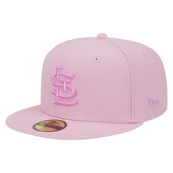 St. Louis Cardinals Pink Color Pack Gray UV New Era 59FIFTY Fitted Hat