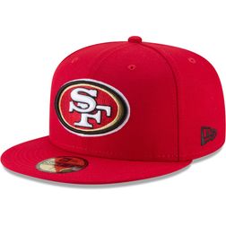 San Francisco 49ers Scarlet Team Color Basic New Era 59FIFTY Fitted Hat