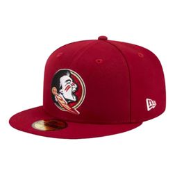 Florida State Seminoles Basic Garnet NCAA New Era 59FIFTY Fitted Hat