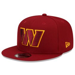 Washington Commanders Burgandy Team Color Basic New Era 9FIFTY Snapback Hat