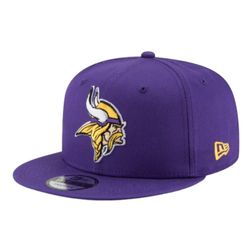 Minnesota Vikings Purple Team Color Basic New Era 9FIFTY Snapback Hat