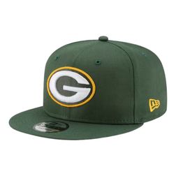 Green Bay Packers Green Team Color Basic New Era 9FIFTY Snapback Hat