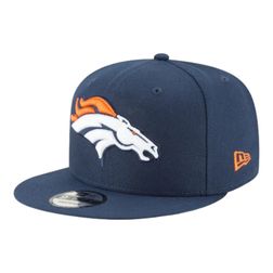 Denver Broncos Navy Team Color Basic New Era 9FIFTY Snapback Hat