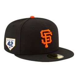 San Francisco Giants 2024 Jackie Robinson Day Patch New Era 59FIFTY Fitted Hat