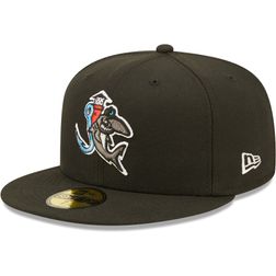 Jupiter Hammerheads Black Authentic Collection MiLB New Era 59FIFTY Fitted Hat