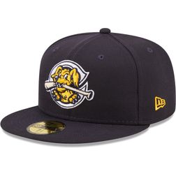 Charleston RiverDogs Navy Authentic Collection MiLB New Era 59FIFTY Fitted Hat