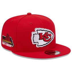 Kansas City Chiefs Red 2024 NFL Draft 9FIFTY Snapback Hat