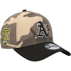 Oakland Athletics Camo Black A-Frame New Era 9FORTY Adjustable Hat