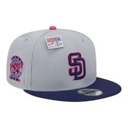 San Diego Padres Gray and Purple Big League Chew Green UV New Era 9FIFTY Snapback Hat