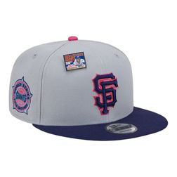 San Francisco Giants Gray and Purple Big League Chew Green UV New Era 9FIFTY Snapback Hat