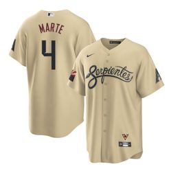 Youth Arizona Diamondbacks Ketel Marte Nike City Connect Limited Sand Player Jersey