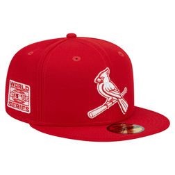 St. Louis Cardinals Red Alternate 2006 WS Patch Gray UV New Era 59FIFTY Fitted Hat