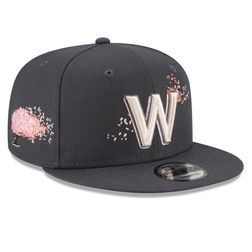 Washington Nationals Graphite City Connect New Era 9FIFTY Snapback Hat