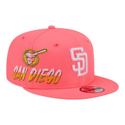 San Diego Padres Hot Pink City Connect Icon New Era 9FIFTY Snapback Hat