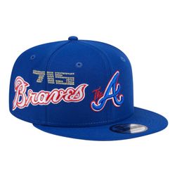 Atlanta Braves Royal City Connect Icon New Era 9FIFTY Snapback Hat