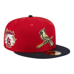 St. Louis Cardinals Red Game Day Collection New Era 59FIFTY Fitted Hat