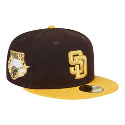 San Diego Padres Brown Game Day Collection New Era 59FIFTY Fitted Hat