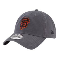 San Francisco Giants Gray Basic Core Classic New Era 9TWENTY Adjustable Hat