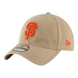 San Francisco Giants Khaki Basic Core Classic New Era 9TWENTY Adjustable Hat